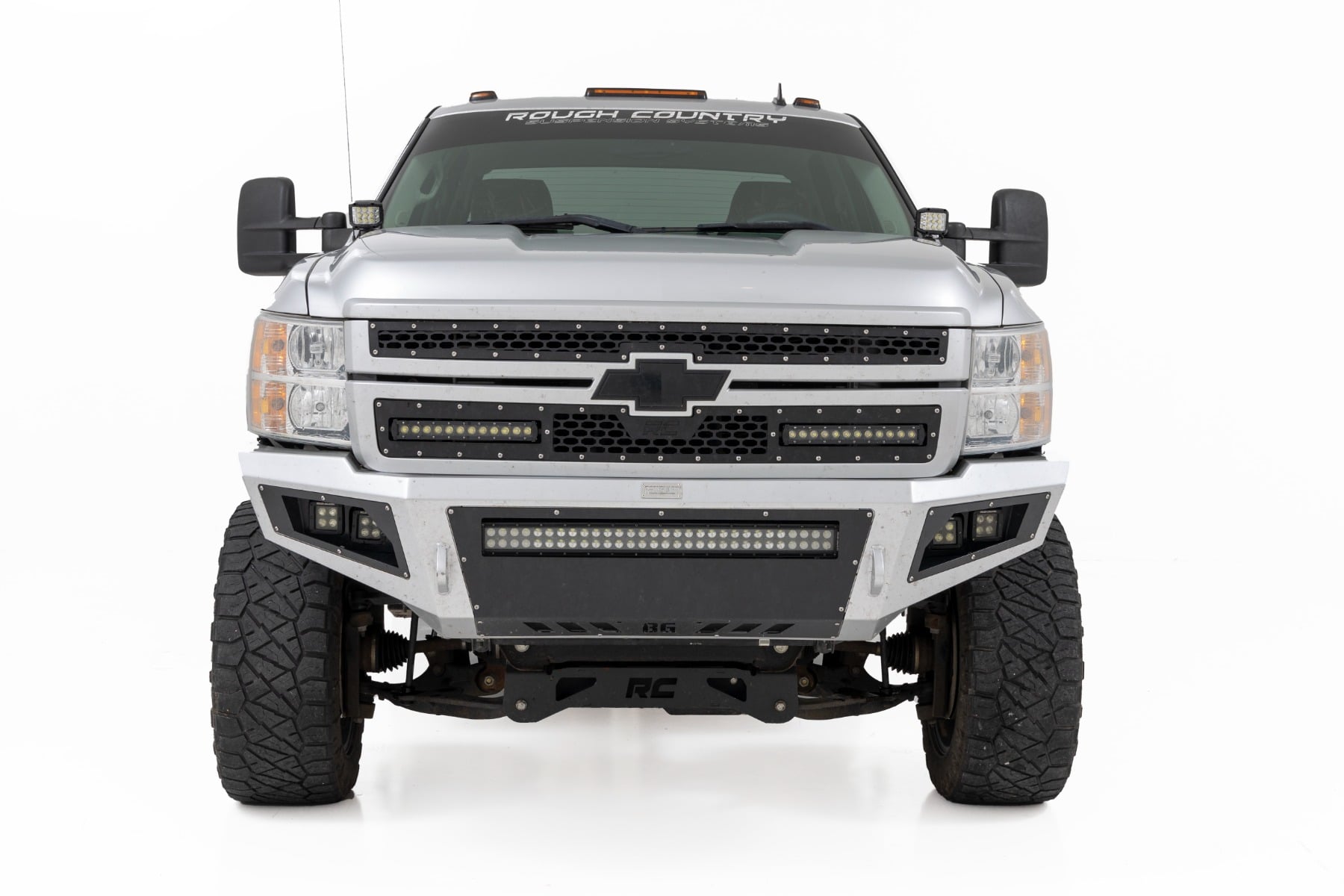 LED Light | Ditch Mount | 2" Black Pair | Amber DRL | Chevy 1500 (2007-2013) - Image 2