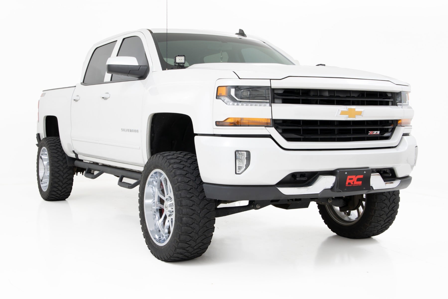 LED Ditch Light Kit | 2in Black Pair | White DRL | Chevy/GMC 1500 (14-18 & Classic) - Image 4