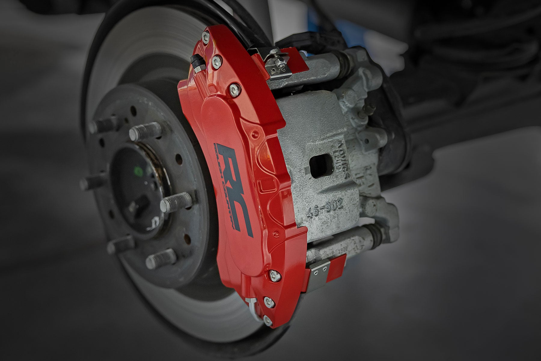 Caliper Covers | Front and Rear | Red | Toyota Tundra 2WD/4WD (2022-2026) - Image 2
