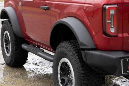 Oval Nerf Steps | 2-Door | Black | Ford Bronco (2 Door) 4WD (2021-2026) - Image 6