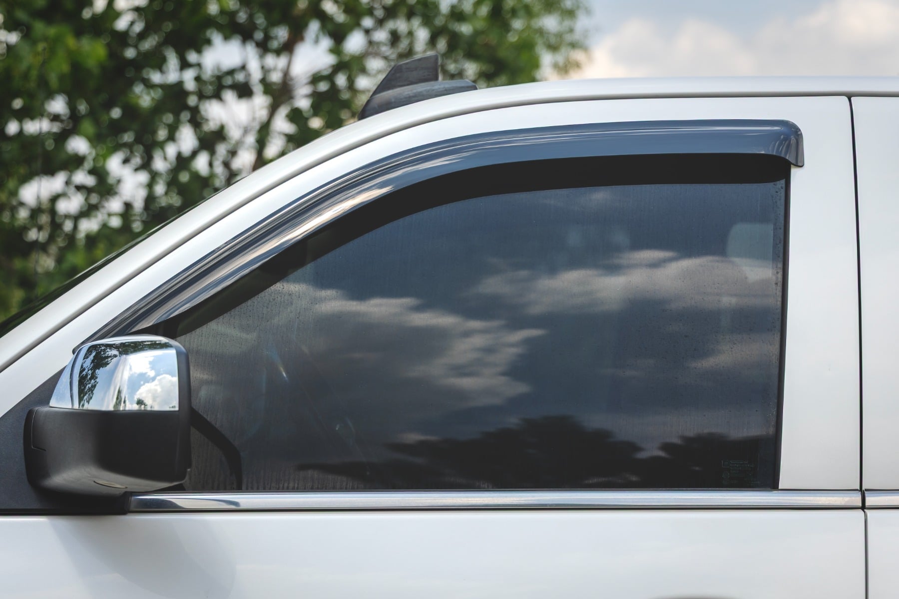 Side Window Deflectors | Tape On Rain Guard | Chevy/GMC 1500/2500HD/3500HD 2WD/4WD - Image 6