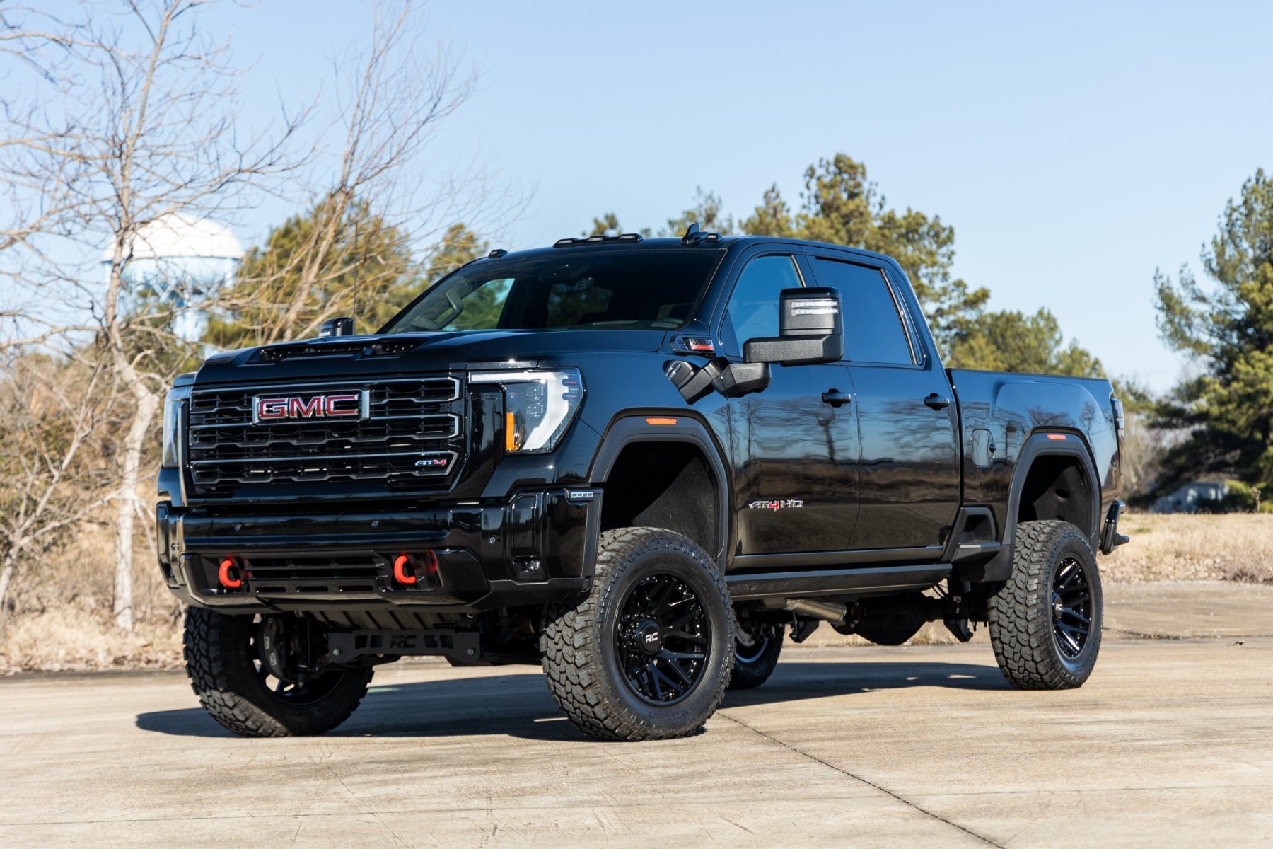 Rough Country 95 Series Wheel | One-Piece | Gloss Black | 20x10 | 8x180 | -19mm - Image 4