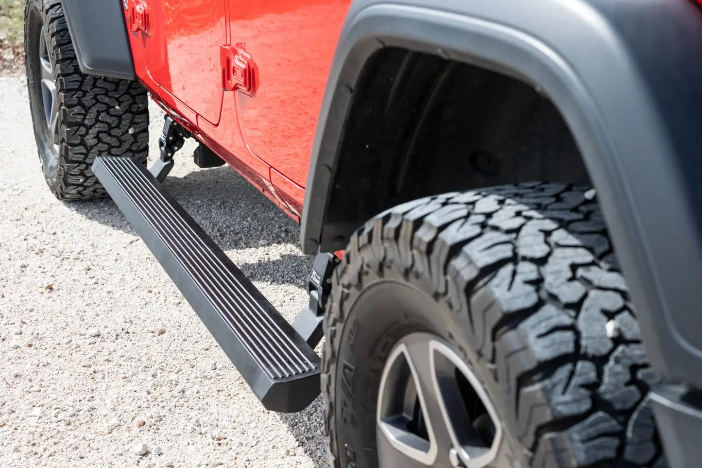 POWER RUNNING BOARDS LIGHTED | 4 DOOR | JEEP WRANGLER JL (18-23)
