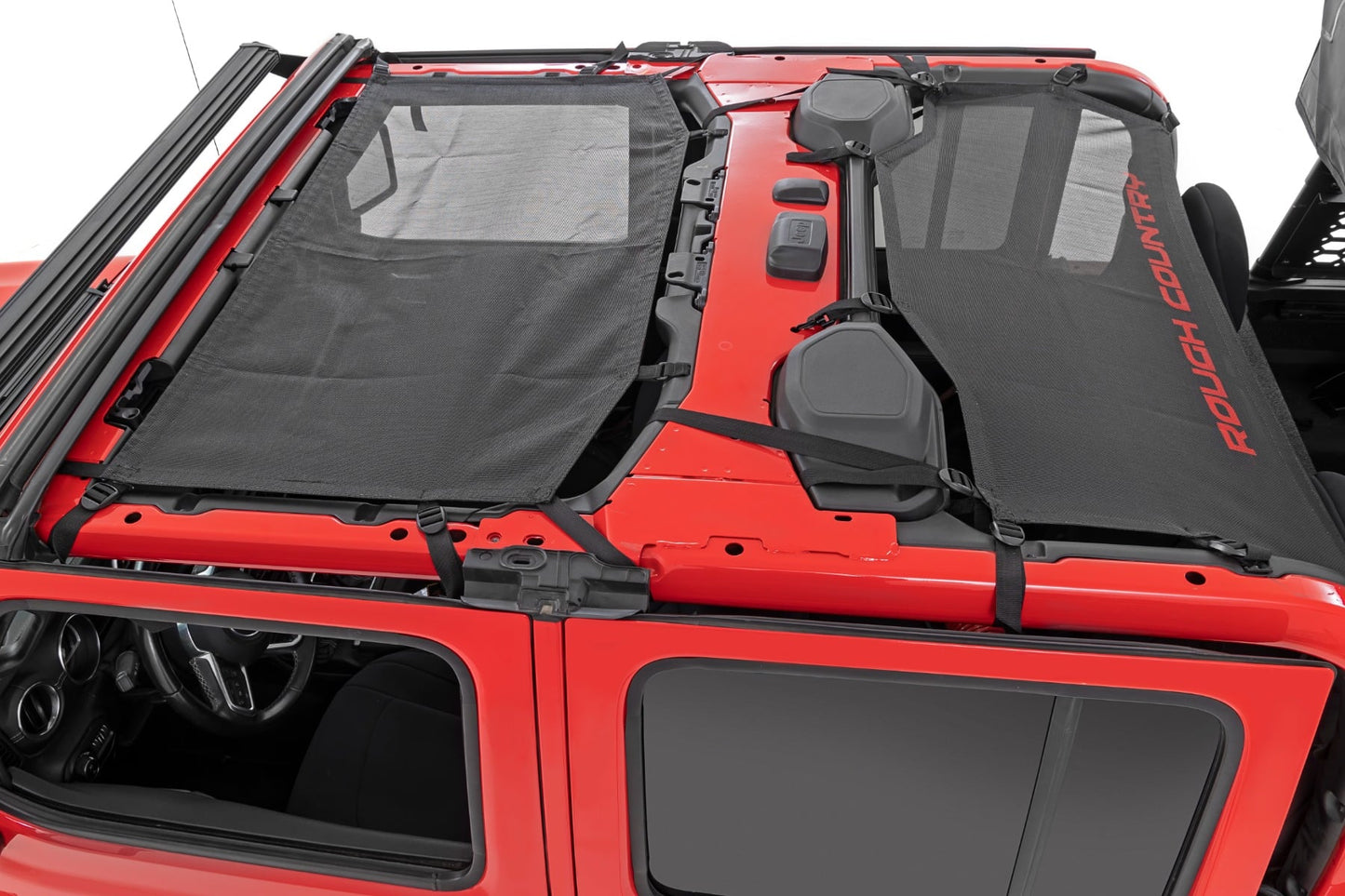 Mesh Bikini Top Plus | Black | Jeep Gladiator JT 4WD (2020-2024) - Image 2