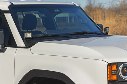 LED Light Kit | Ditch Mount | 2" Black Pair | Flood | Toyota Land Cruiser (24-26) - Image 5