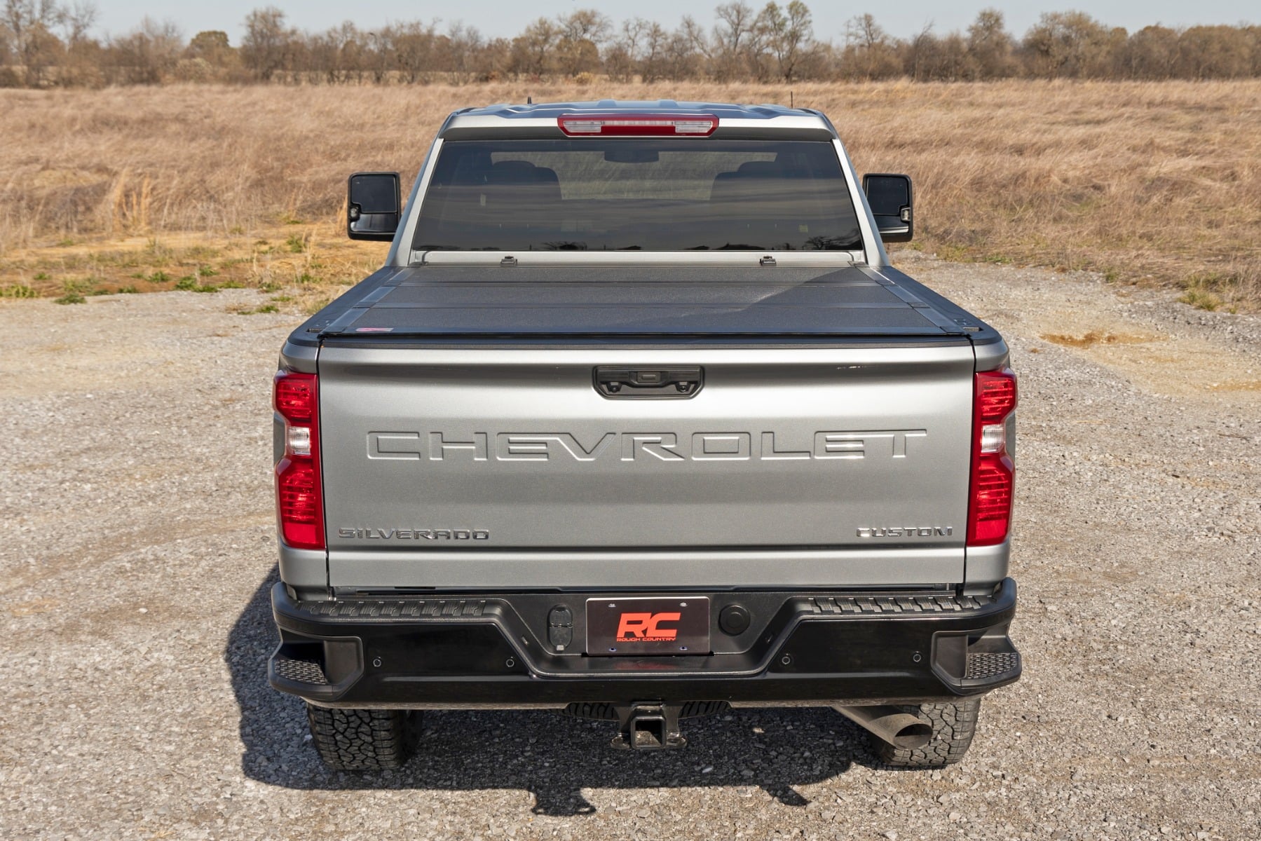 Hard Tri-Fold Flip Up Bed Cover | 6'9" Bed | Chevy/GMC  Silverado/Sierra 2500HD/3500HD (20-26) - Image 6