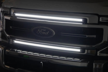 LED Light Kit | Grille Mount | 30 Inch DRL | Ford F-250/F-350 Super Duty (17-22) - Image 4