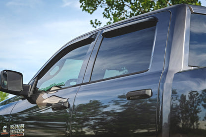 Side Window Deflectors | Tape On Rain Guard | Ram 1500 (09-18)/2500 (10-26) - Image 4