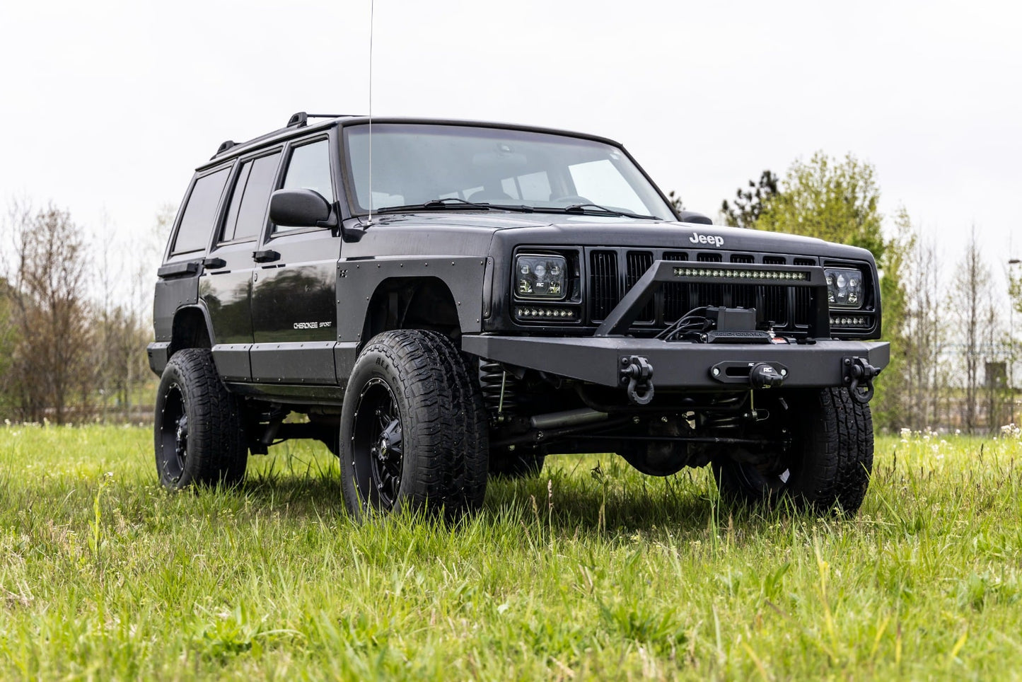 8 Inch Black Series LED Light Bar | Single Row | Pair - Image 4