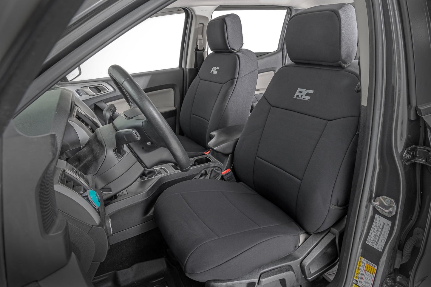 Seat Covers | FR Bucket and RR Bench | Ford Ranger 2WD/4WD (2019-2026) - Image 2
