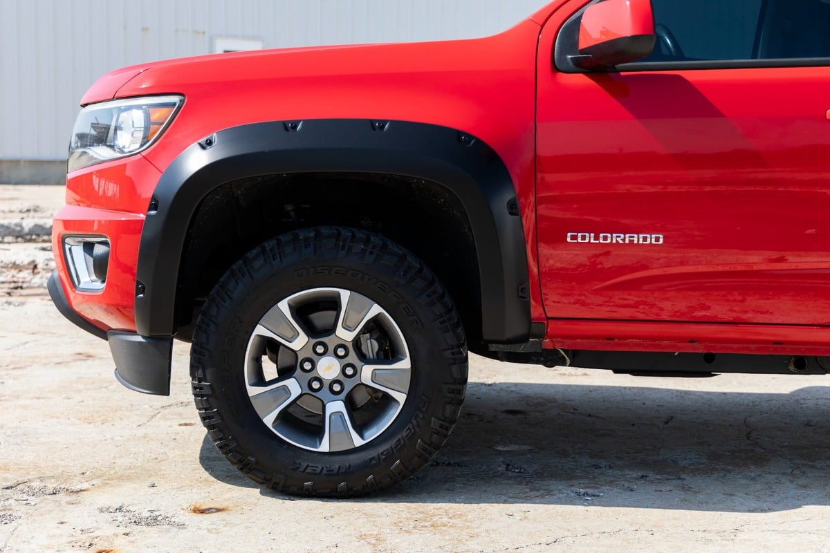Pocket Fender Flares | G9K Satin Steel | Chevy Colorado 2WD/4WD (2015-2022) - Image 6