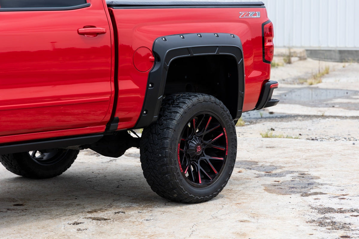 Fender Flares | Defender | 5'9" Bed | GAZ Summit White | Chevy Silverado 1500 (14-18 & Classic) - Image 6