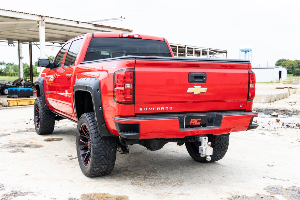 Fender Flares | Defender | 5'9" Bed | GAZ Summit White | Chevy Silverado 1500 (14-18 & Classic) - Image 4
