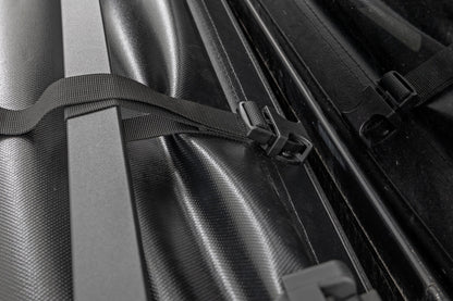 Soft Tri-Fold Bed Cover | 5'7" Bed | Nissan Titan 2WD/4WD (2017-2024) - Image 6