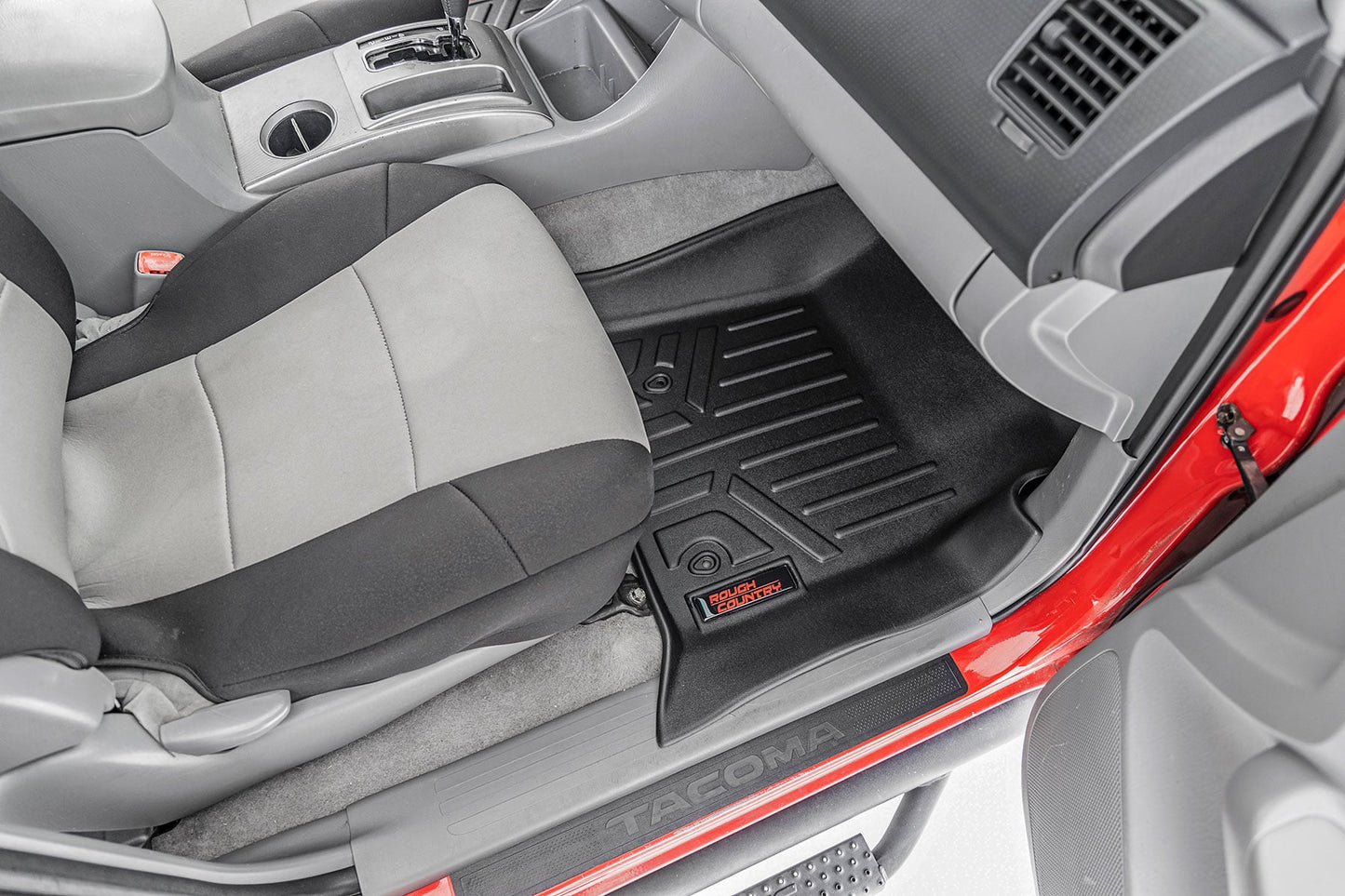 Floor Mats | Front and Rear | Double Cab | Toyota Tacoma 2WD/4WD (2005-2011) - Image 4