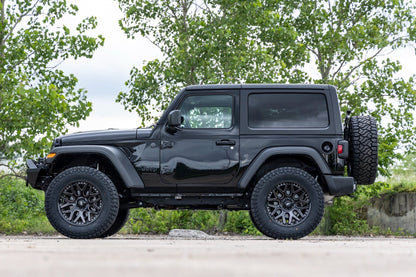 Rough Country 95 Series Wheel | Machined One-Piece | Gloss Black | 20x10 | 5x5 | -19mm - Image 6