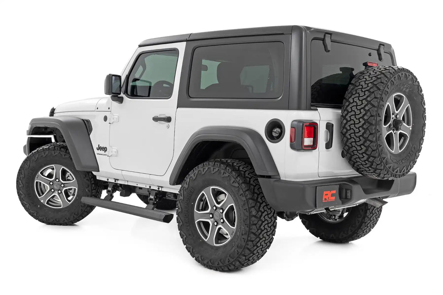 POWER RUNNING BOARDS LIGHTED | 2 DOOR | JEEP WRANGLER JL (18-23)