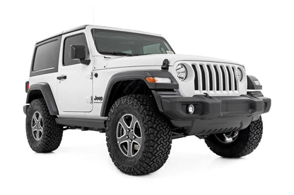 POWER RUNNING BOARDS LIGHTED | 2 DOOR | JEEP WRANGLER JL (18-23)