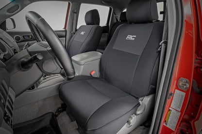 Seat Covers | FR & RR | Crew Cab | Toyota Tacoma 2WD/4WD (2005-2015) - Image 2