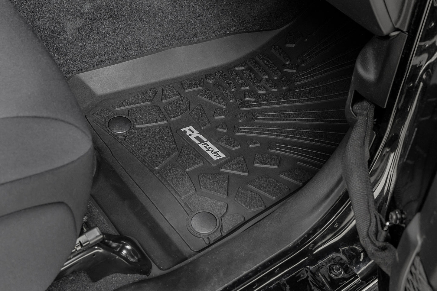 Flex Fit Floor Mats | FR | 4 Door | Jeep Wrangler Unlimited 4WD (2018-2026) - Image 3