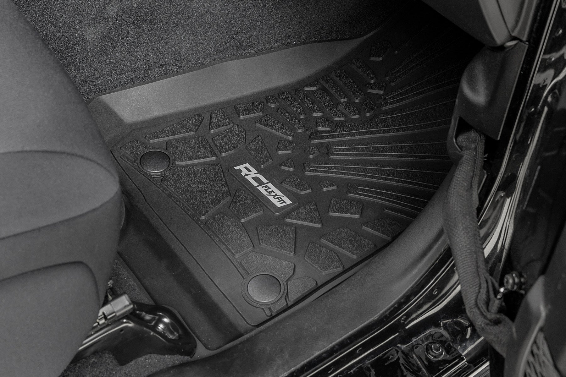 Flex Fit Floor Mats | FR | 4 Door | Jeep Wrangler Unlimited 4WD (2018-2026) - Image 3
