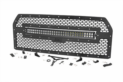 Mesh Grille | 30" Dual Row LED | Black | Ford F-150 2WD/4WD (2015-2017) - Image 5