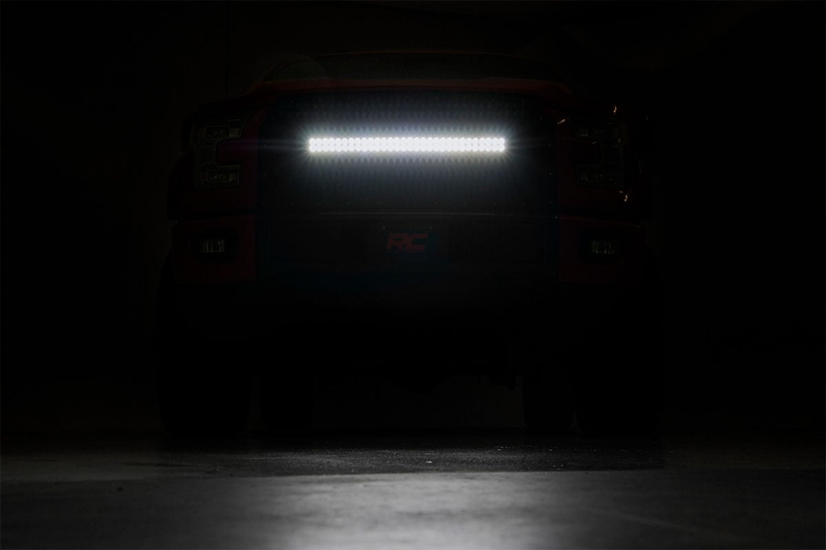 Mesh Grille | 30" Dual Row LED | Black | Ford F-150 2WD/4WD (2015-2017) - Image 6