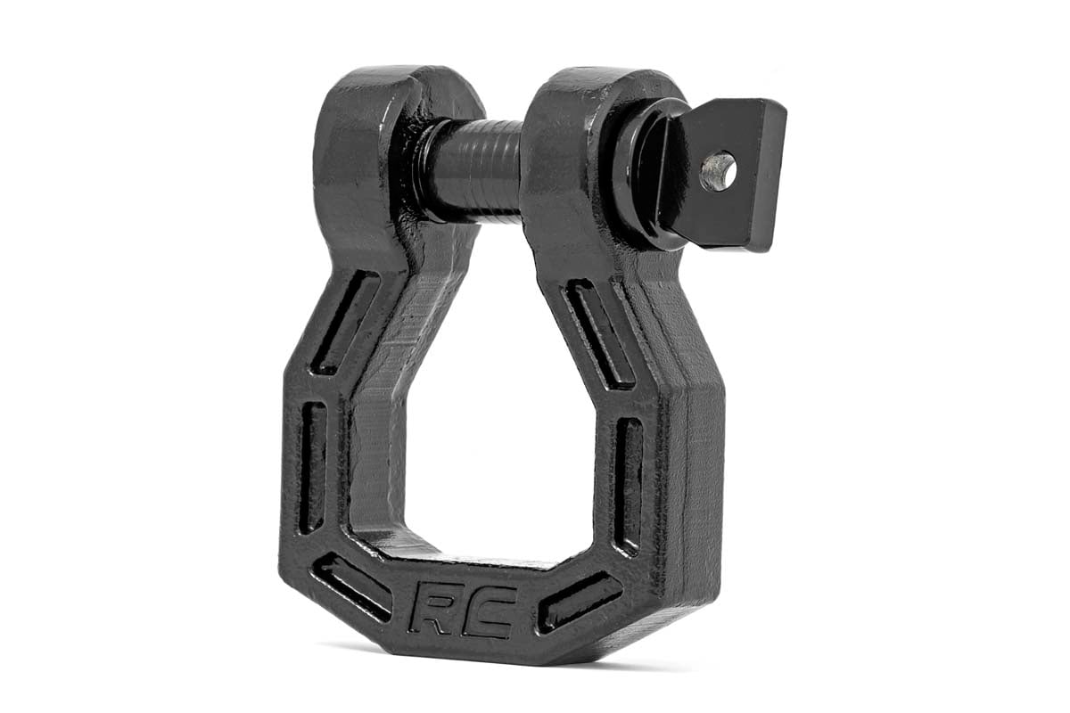 D-Ring | Forged | Pair | Black - Image 3