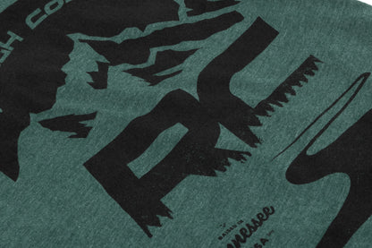 Rough Country T-Shirt | RC Mountains | Forest Green | MD - Image 2