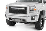 Mesh Grille | 30" Dual Row LED | Black | Amber DRL | GMC Sierra 1500 (14-15) - Image 2