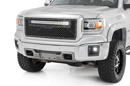 30 Inch Black Series LED Light Bar | Curved | Dual Row | Amber DRL - Image 6