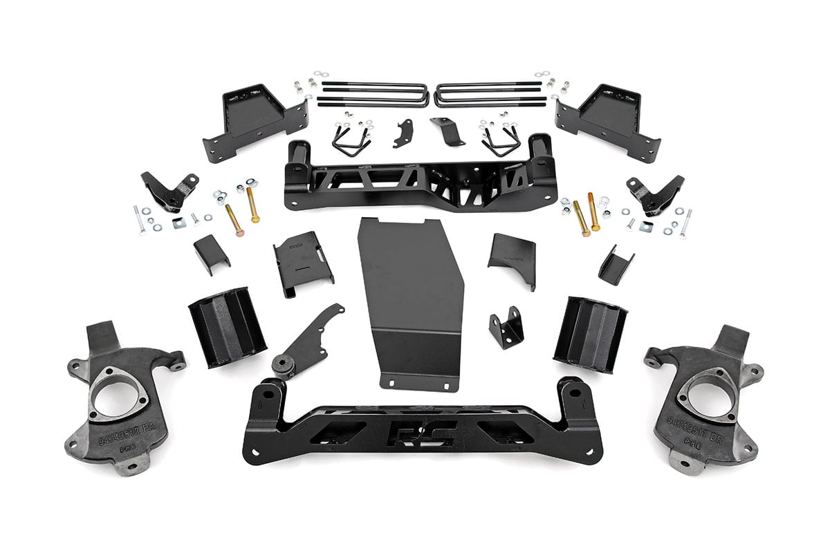 6 Inch Lift Kit | Magneride | Alum/Stamp Steel | GMC Sierra 1500 Denali (14-18) - Image 2