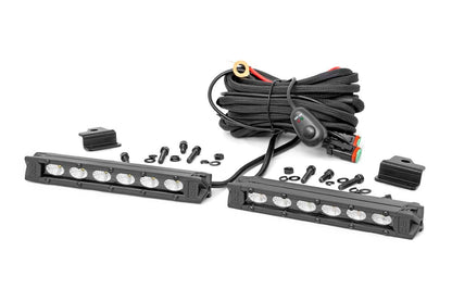 6" LED Light Kit | Bumper Mount | Honda Foreman 500 - Image 2