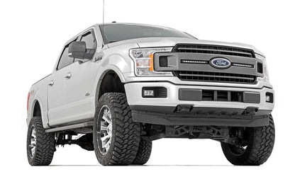 LED Light Kit | Grille Mount | 10" Black Slimline Pair | Ford F-150 (18-20) - Image 2