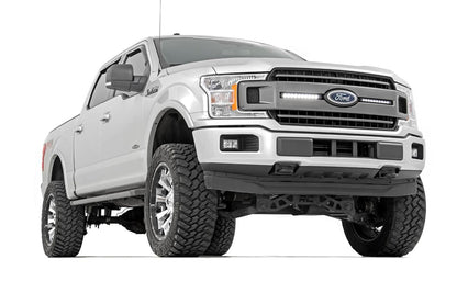 LED Light Kit | Grille Mount | 10" Black Slimline Pair | Ford F-150 (18-20) - Image 3