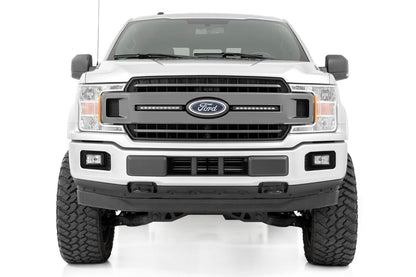 LED Light Kit | Grille Mount | 10" Black Slimline Pair | Ford F-150 (18-20) - Image 4
