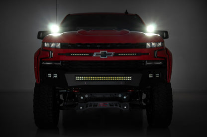 LED Light Kit | Ditch Mount | 2" Black Pair | White DRL | Chevy Silverado 1500 (19-26) - Image 6