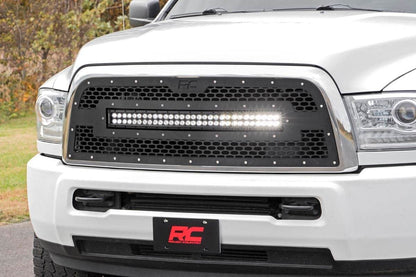Mesh Grille | 30" Dual Row LED | Black | Ram 2500/3500 2WD/4WD (2013-2018) - Image 4