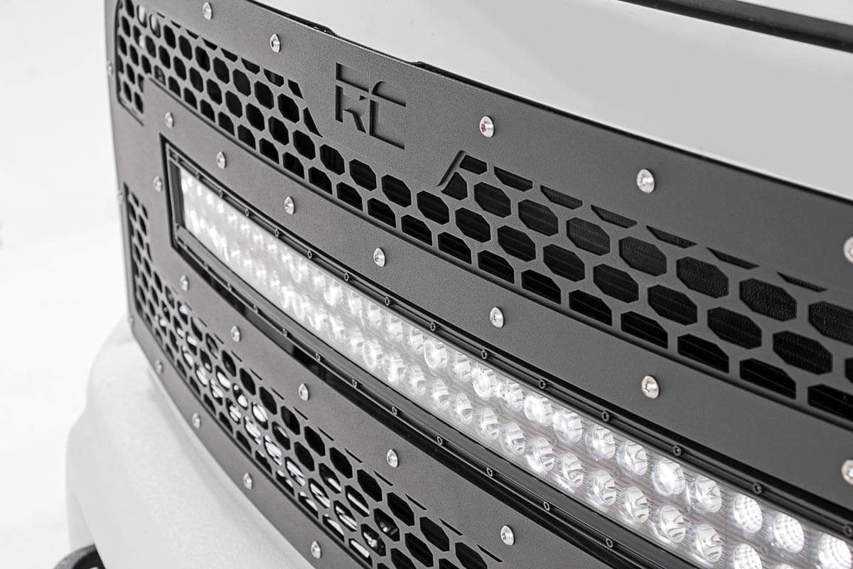 Mesh Grille | 30" Dual Row LED | Black | Ram 2500/3500 2WD/4WD (2013-2018) - Image 5