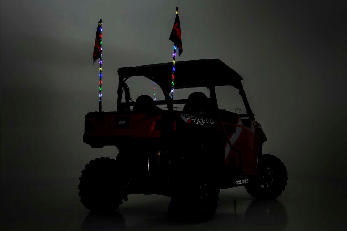 Multi-Color LED | Whip | 4' Long | Pair - Image 5