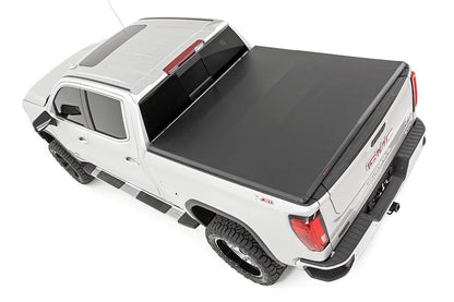 Soft Tri-Fold Bed Cover | 5'10" Bed | Chevy/GMC Sierra 1500 (19-26)/Silverado 1500 (19-26) - Image 2