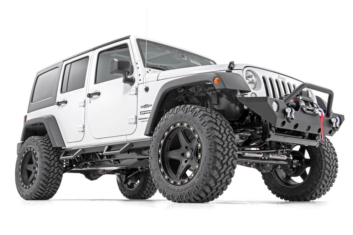 Contoured Drop Steps | 4 Door | Jeep Wrangler Unlimited 2WD/4WD (2007-2018) - Image 3