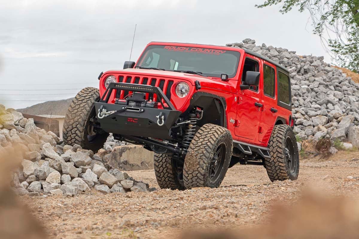 3.5 Inch Lift Kit | Adj Lower | FR D/S | Jeep Wrangler Unlimited 4WD (24-26) - Image 6