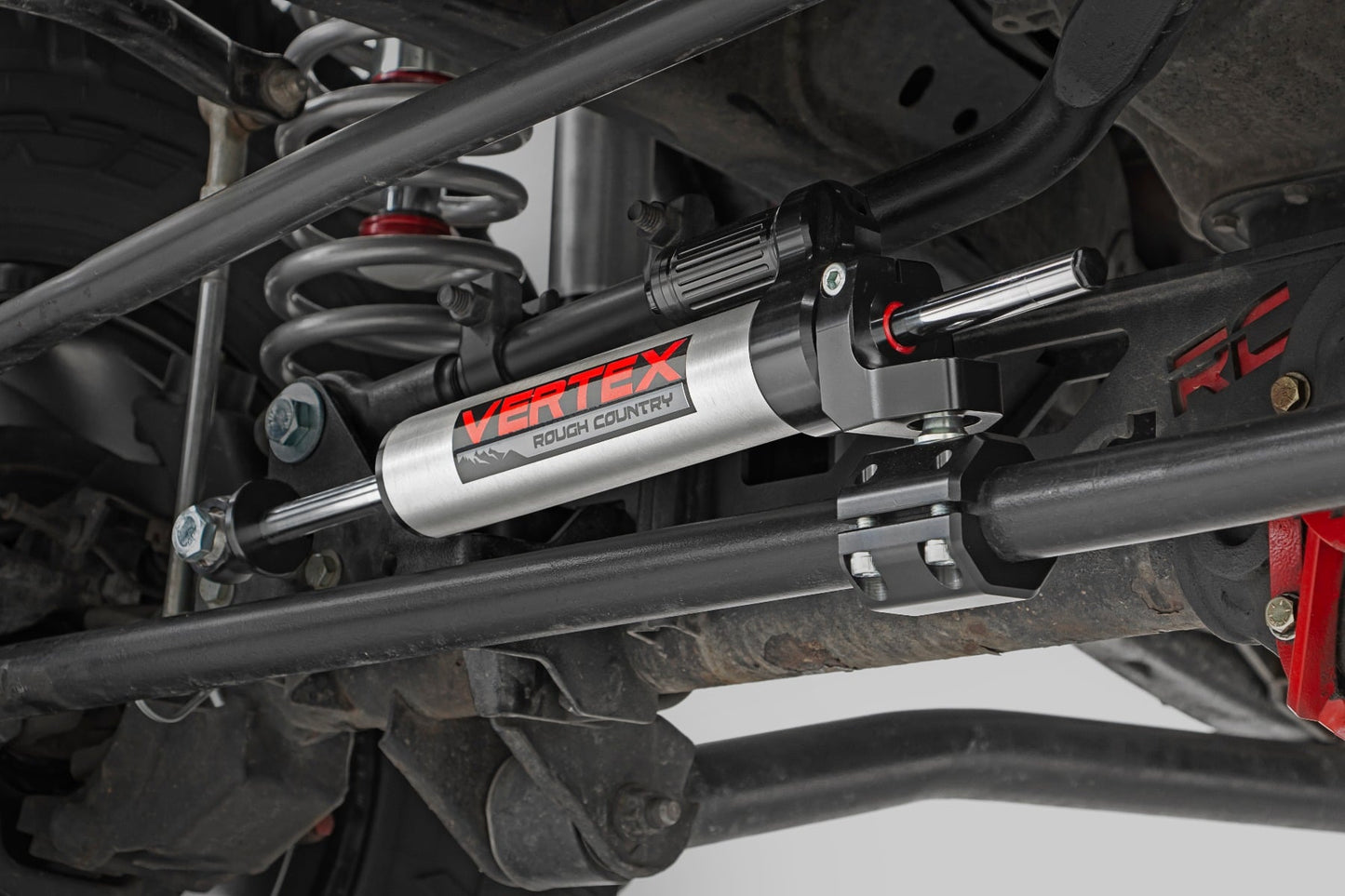 Vertex Steering Stabilizer | Pass-Through | Jeep Wrangler JK/Wrangler Unlimited (07-18) - Image 2