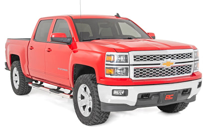 Oval Nerf Steps | Stainless | Crew Cab | DEF Tank | Chevy/GMC 1500/2500HD/3500HD (07-19 & Classic) - Image 3