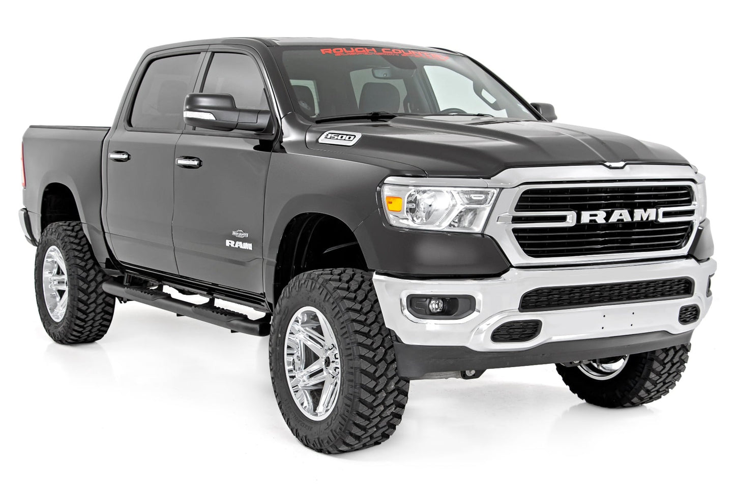 Oval Nerf Step | Crew Cab | Black | Ram 1500 (19-26)/1500 TRX (21-24) - Image 2