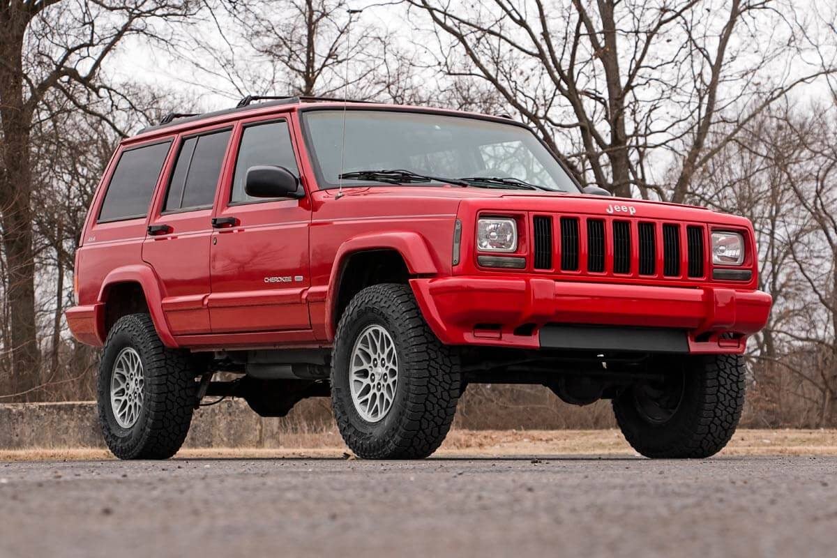 3 Inch Lift Kit | Series II | RR Springs | Jeep Cherokee XJ 2WD/4WD (84-01) - Image 2