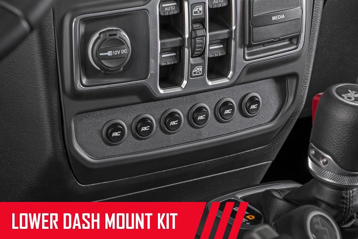 MLC-6 | Muliple Light Controller | Lower Dash | Jeep Wrangler JL/Wrangler Unlimited (18-26) - Image 2