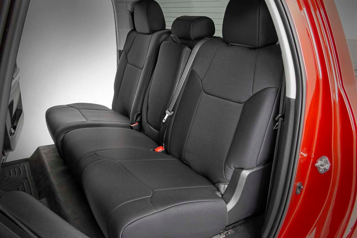 Seat Covers | FR w/ Console Cover and Rear | Toyota Tundra 2WD/4WD (14-21) - Image 3