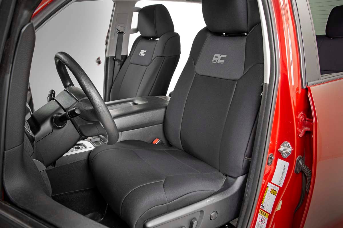 Seat Covers | FR w/ Console Cover and Rear | Toyota Tundra 2WD/4WD (14-21) - Image 2